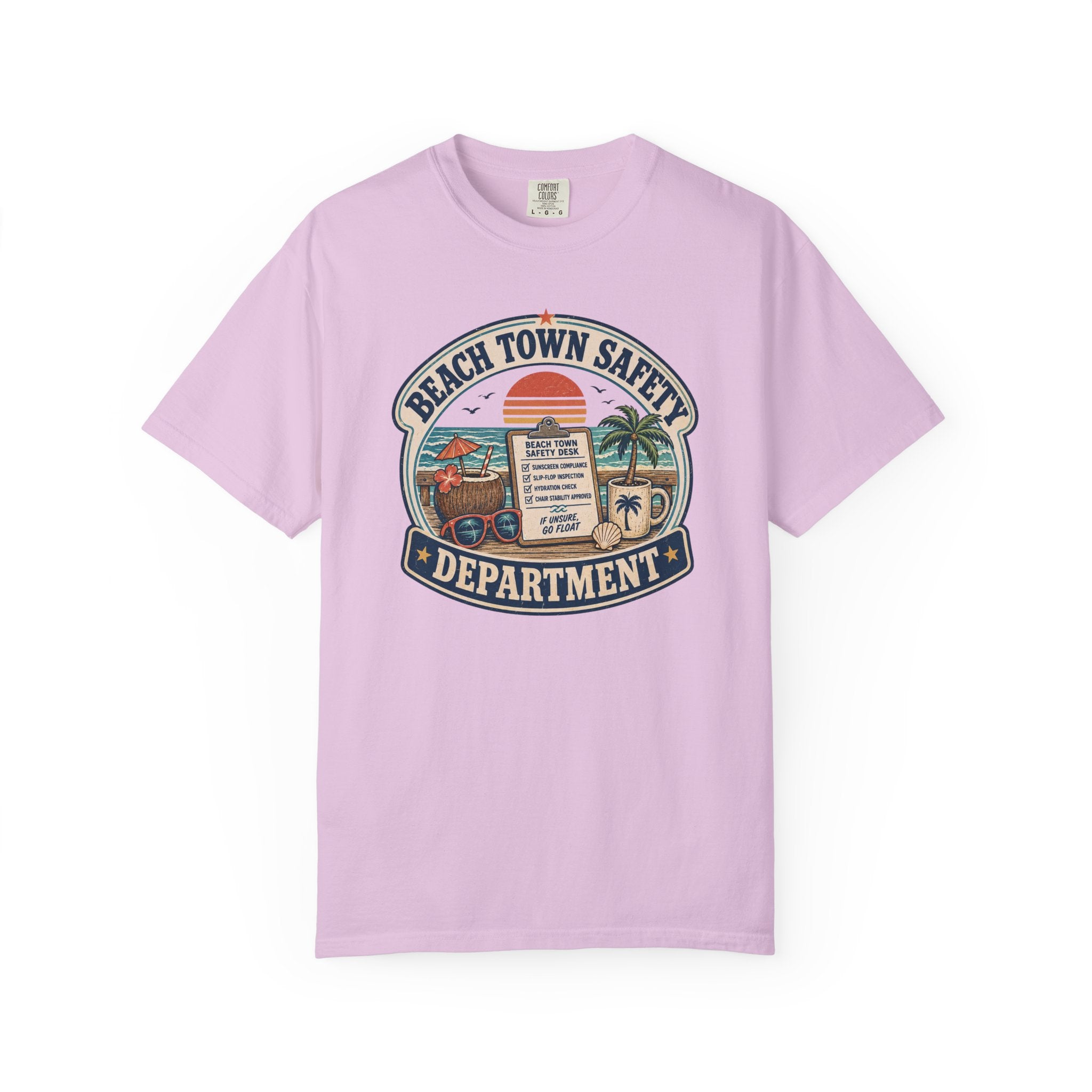 Beach Town Safety Dept. T-Shirt