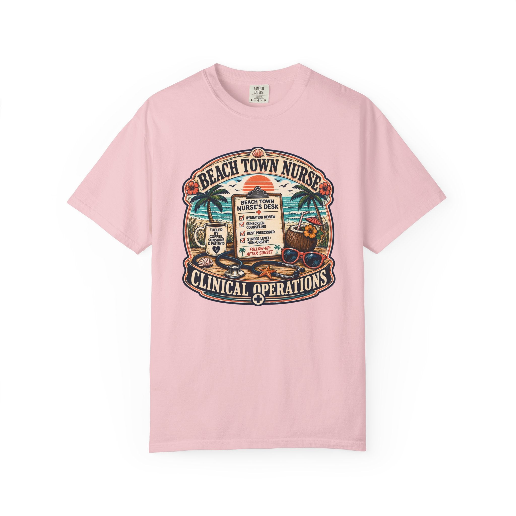 Beach Town Nurse T-Shirt