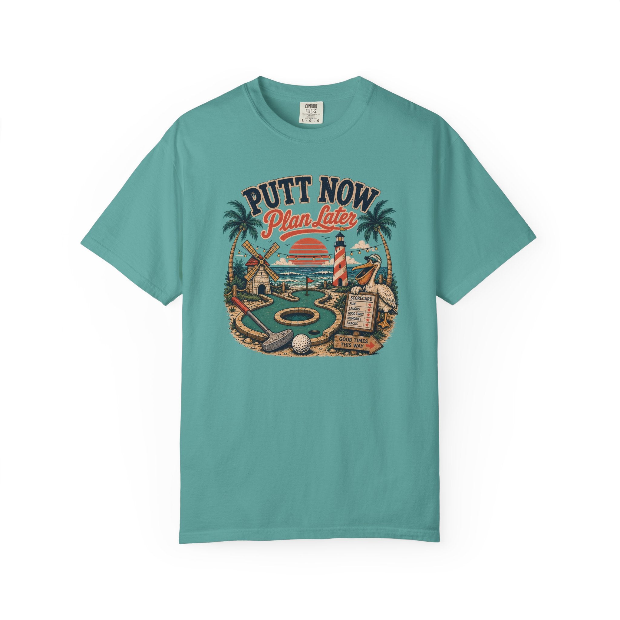 Putt Now Plan Later T-Shirt