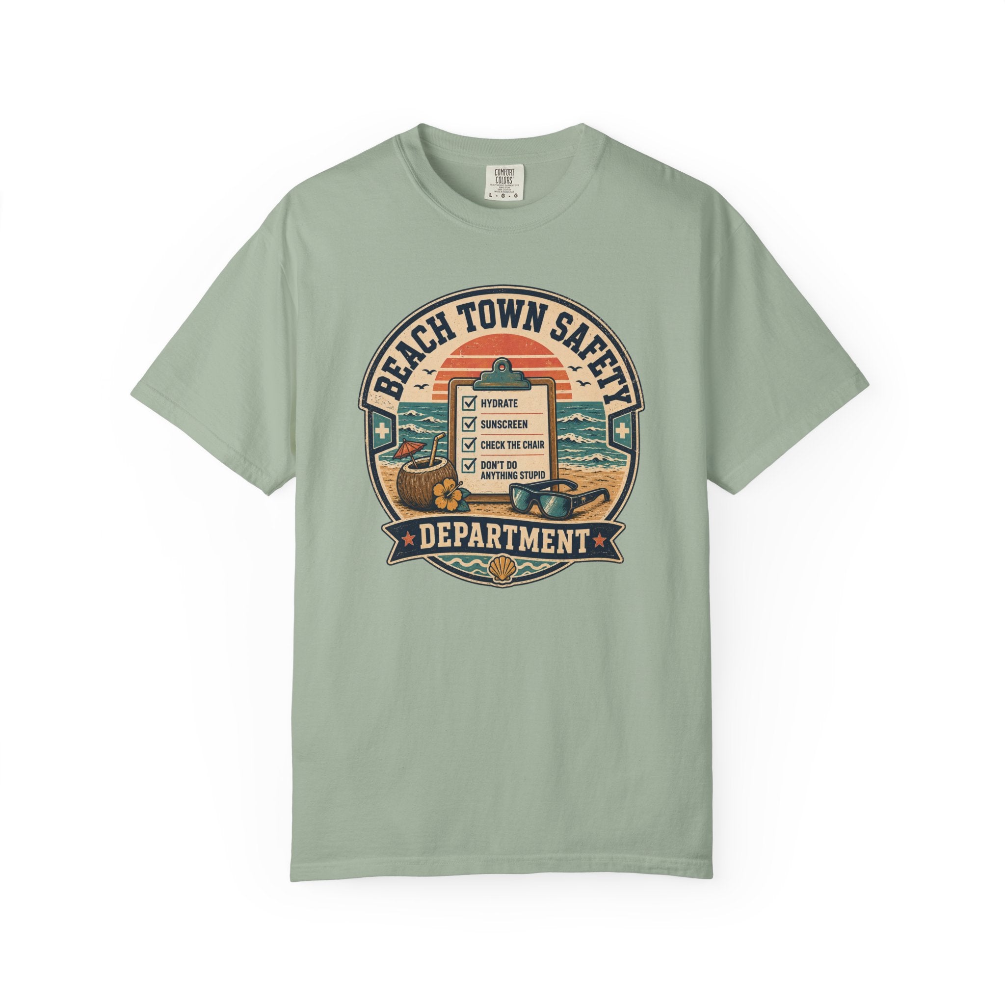 Beach Town Safety Twist T-Shirt