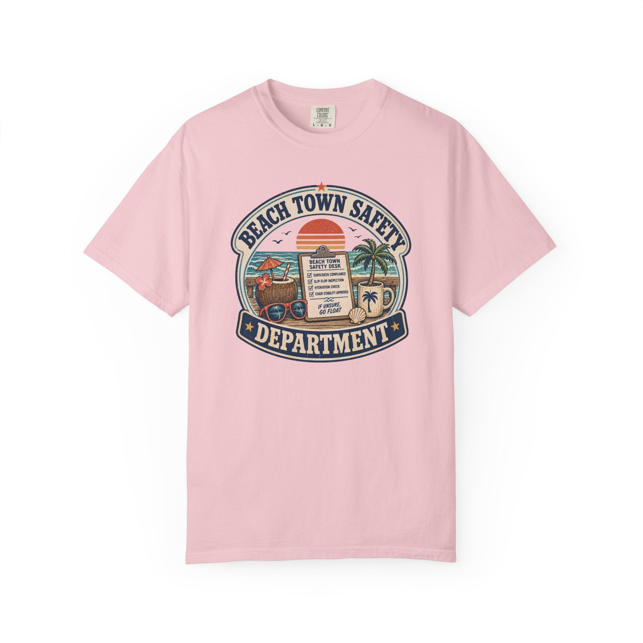 Beach Town Safety Dept. T-Shirt