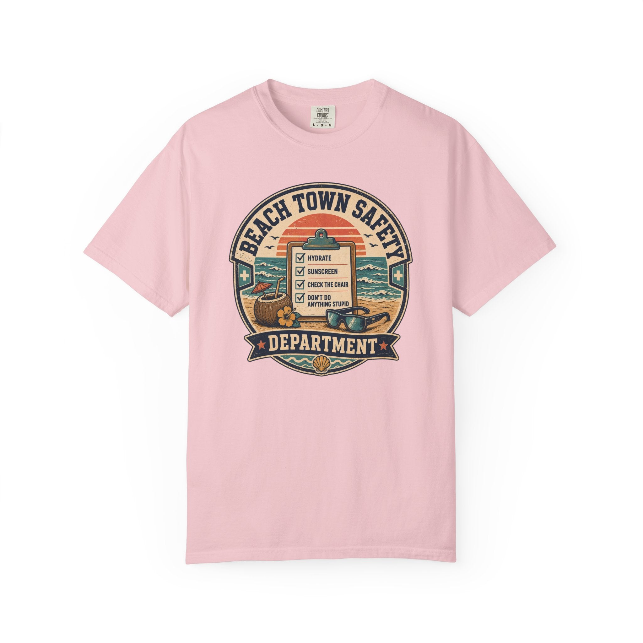 Beach Town Safety Twist T-Shirt