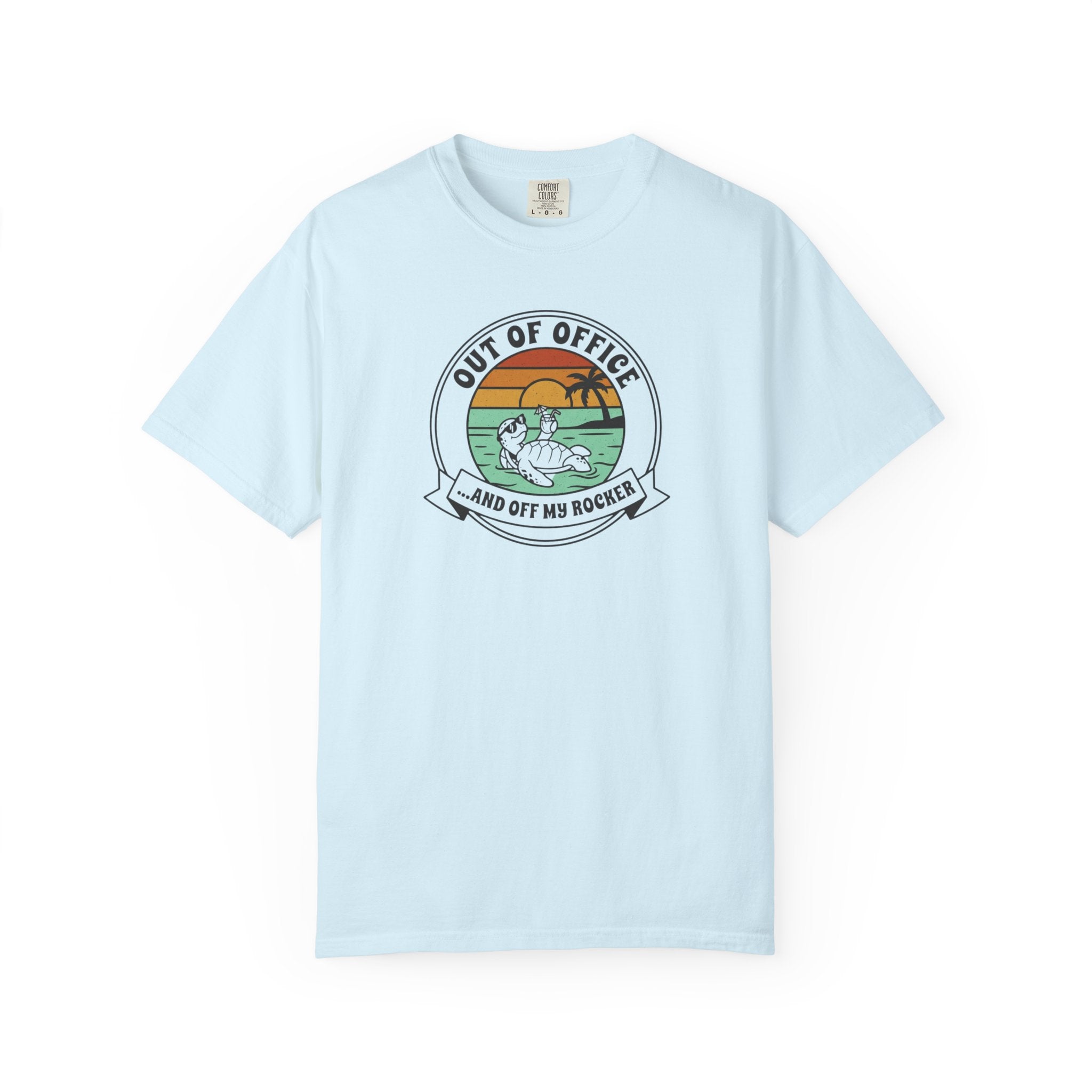Out Of Office And Off My Rocker Turtle T-Shirt