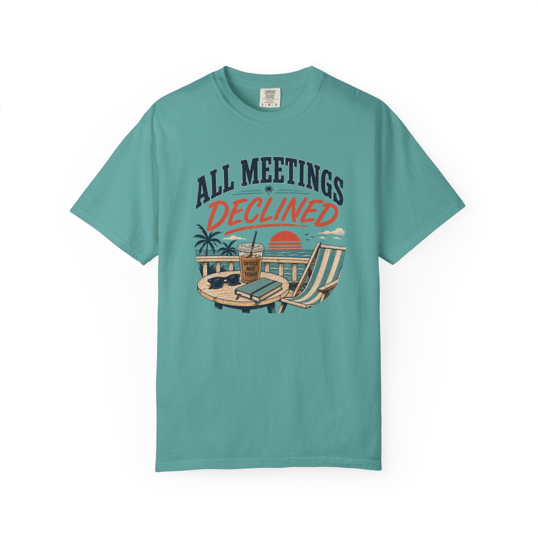 All Meetings Declined Twist T-Shirt