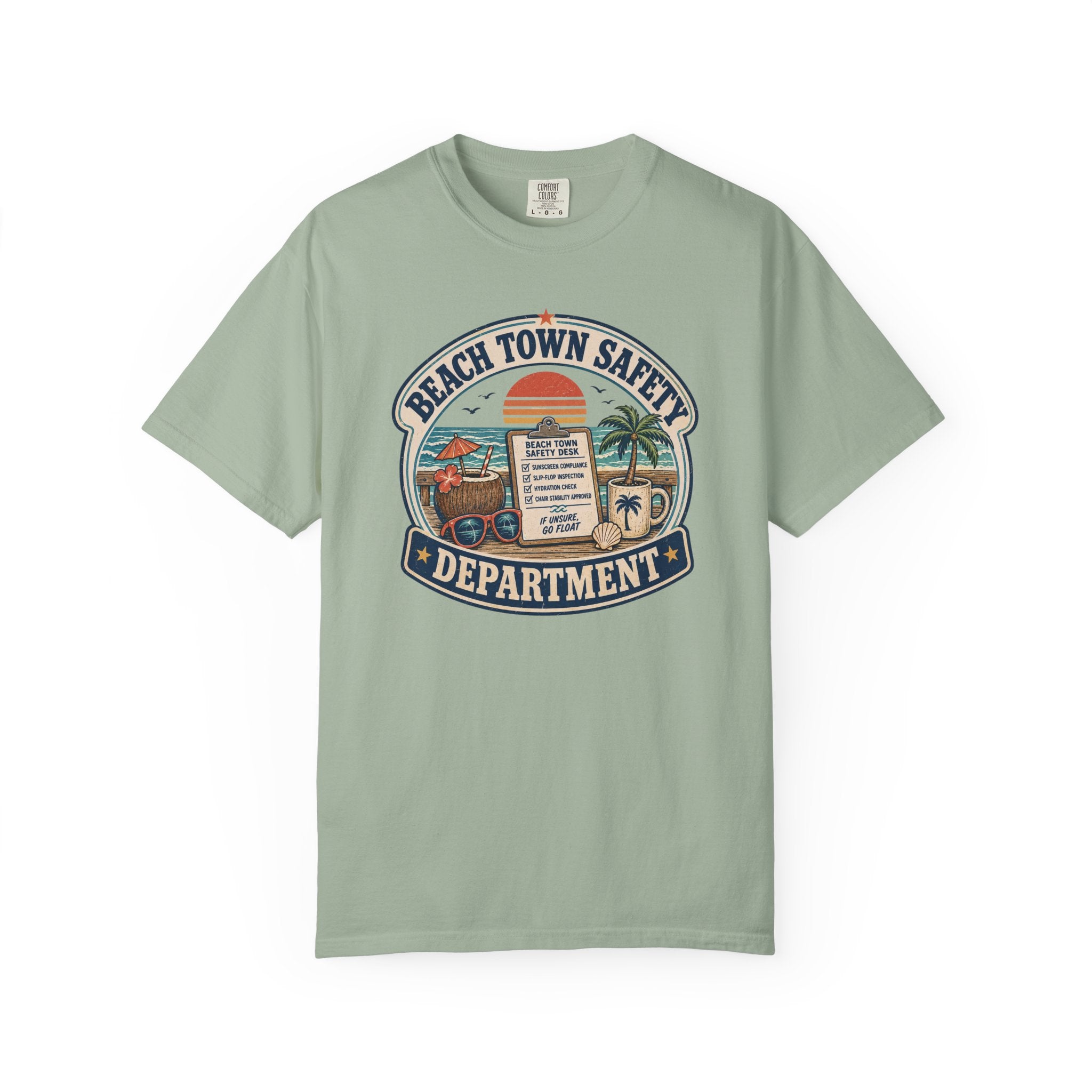 Beach Town Safety Dept. T-Shirt