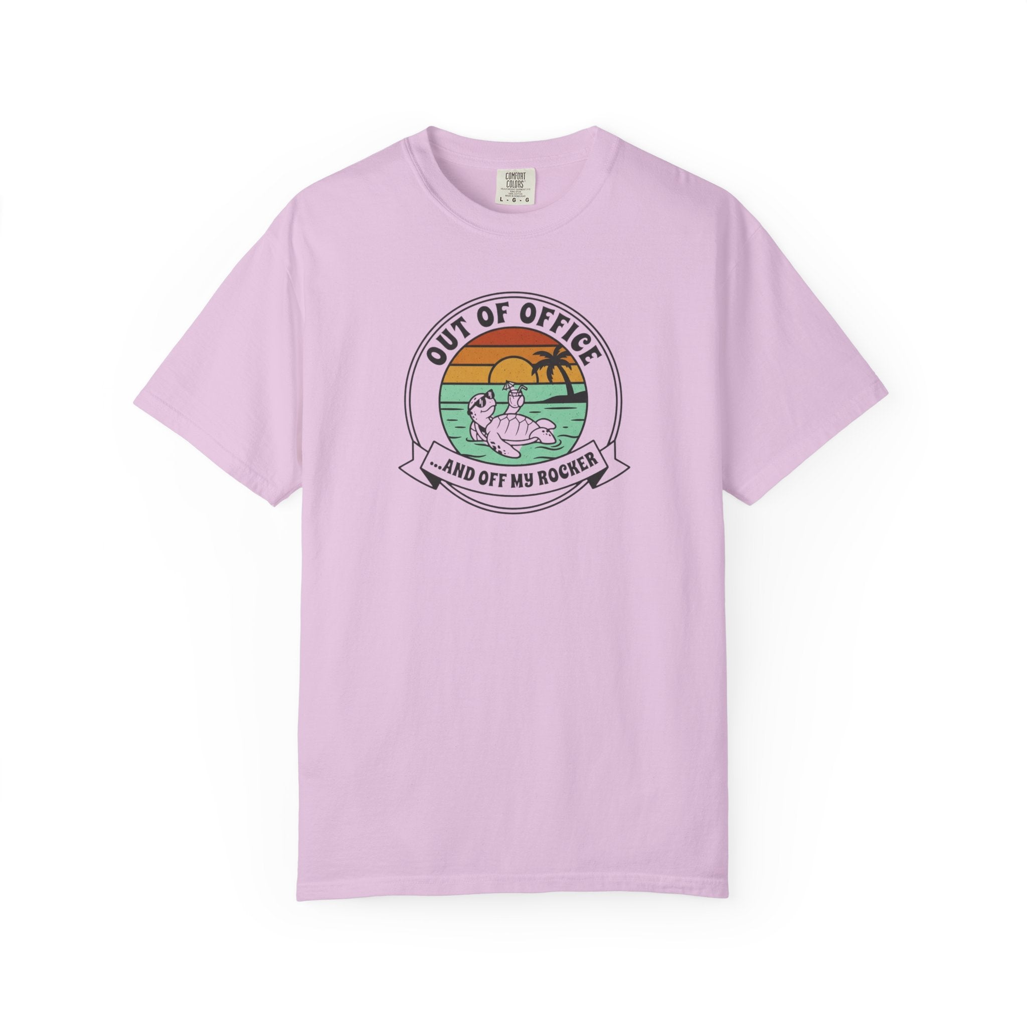 Out Of Office And Off My Rocker Turtle T-Shirt