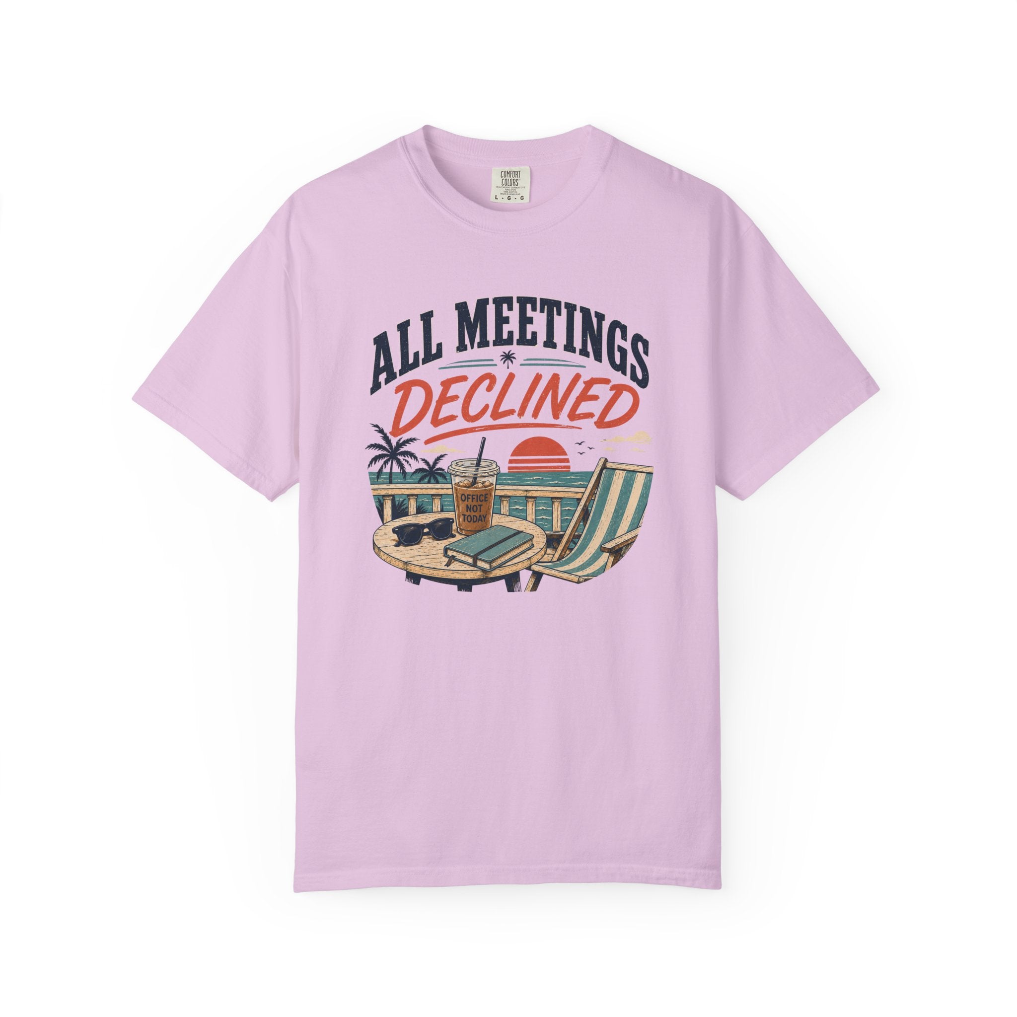All Meetings Declined Twist T-Shirt
