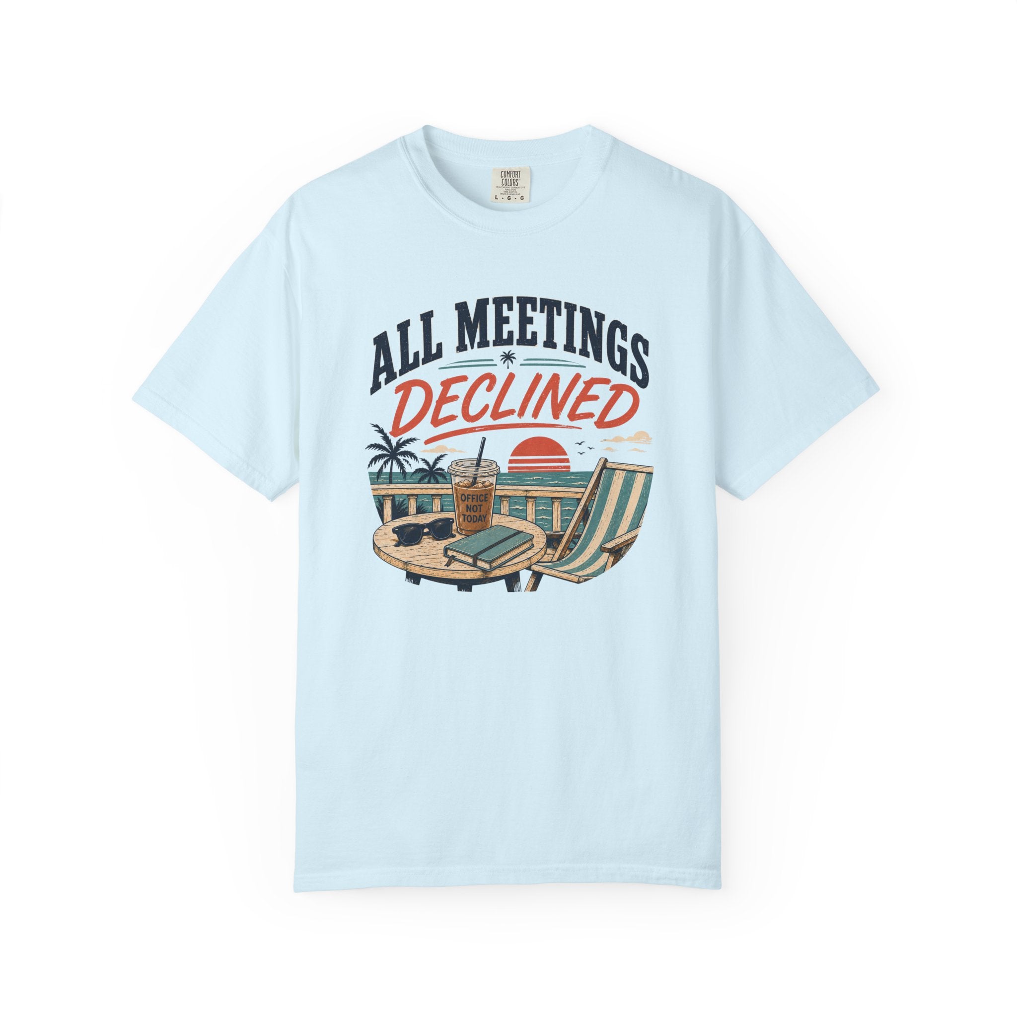 All Meetings Declined Twist T-Shirt