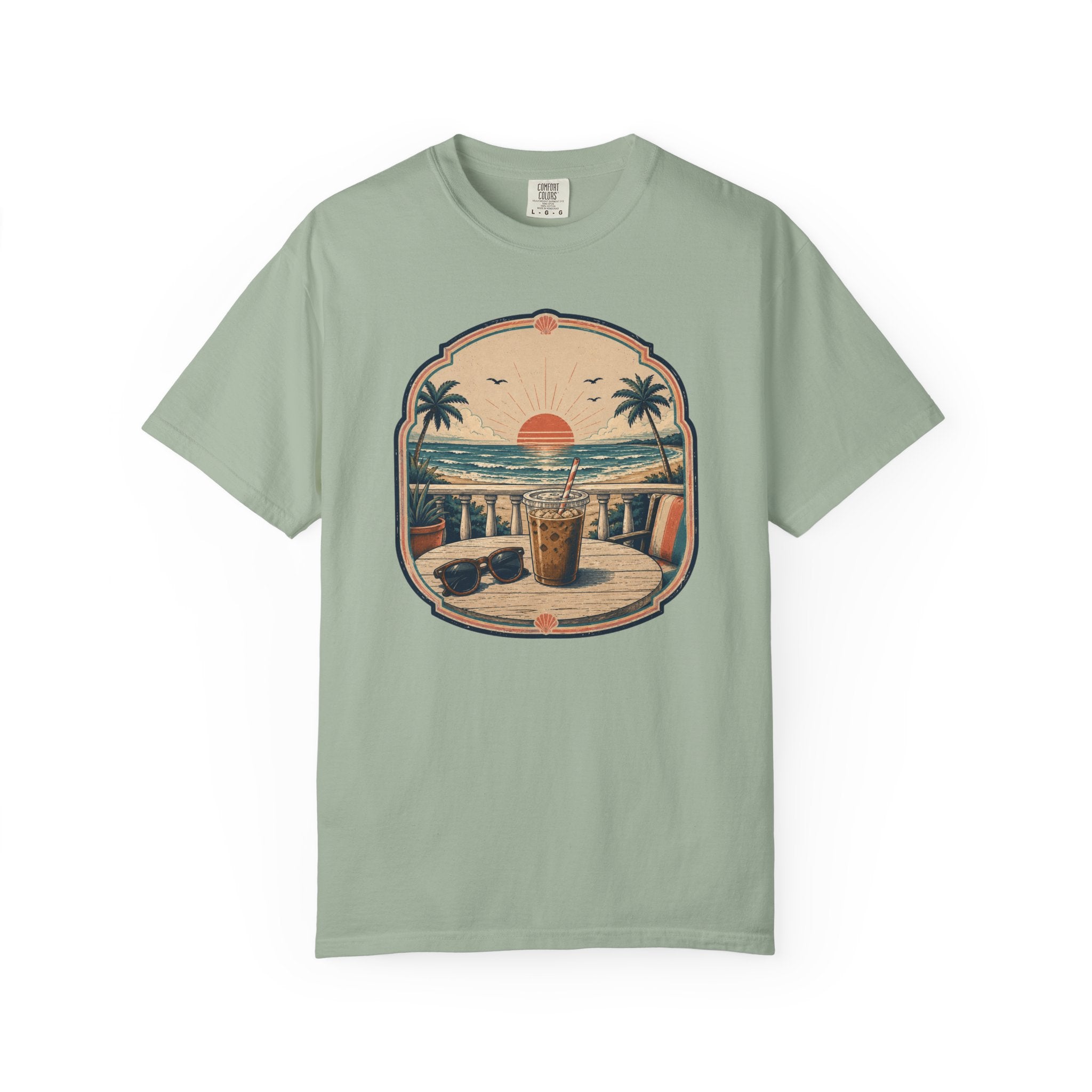 Iced Coffee Sunrise T-Shirt