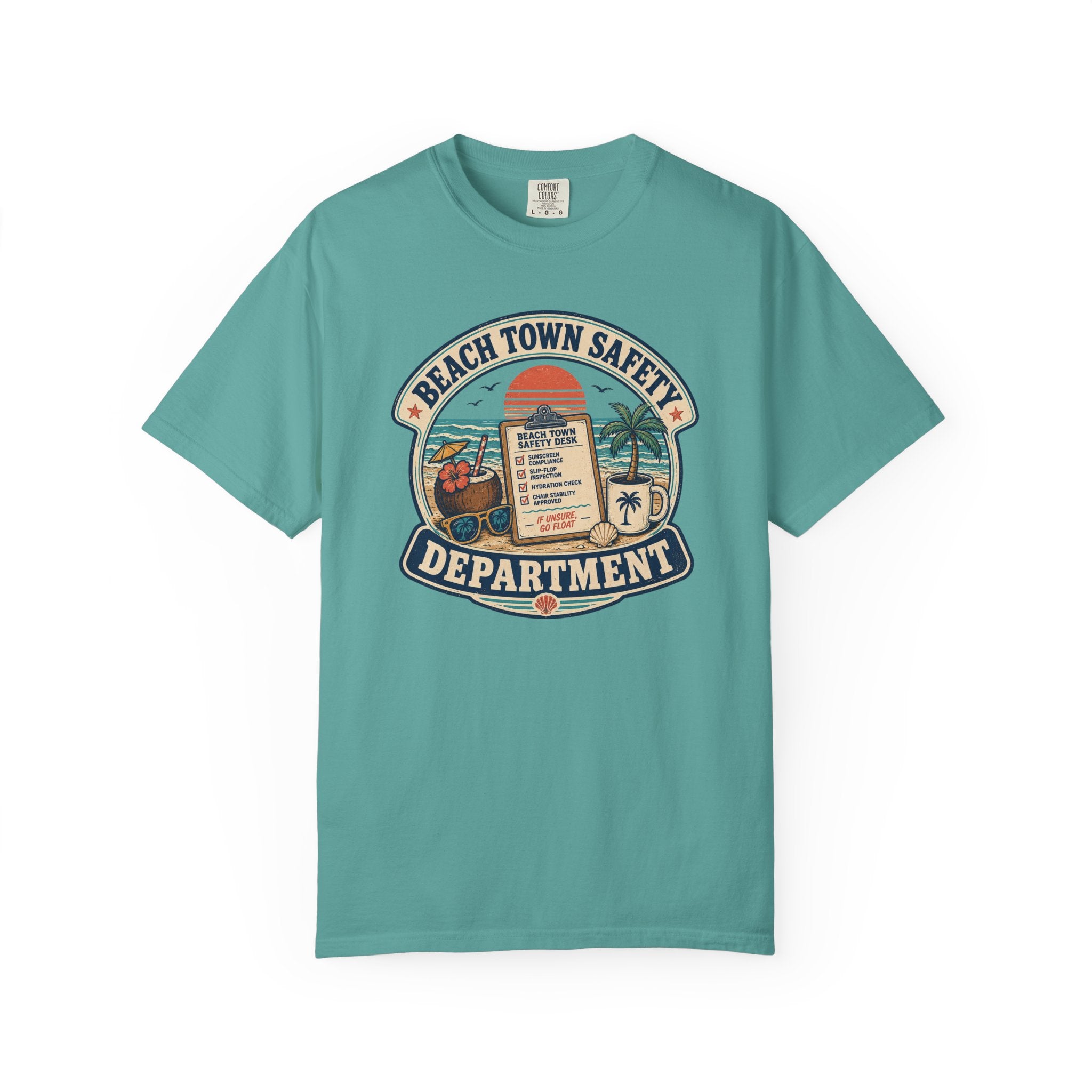 Beach Town Safety  T-Shirt