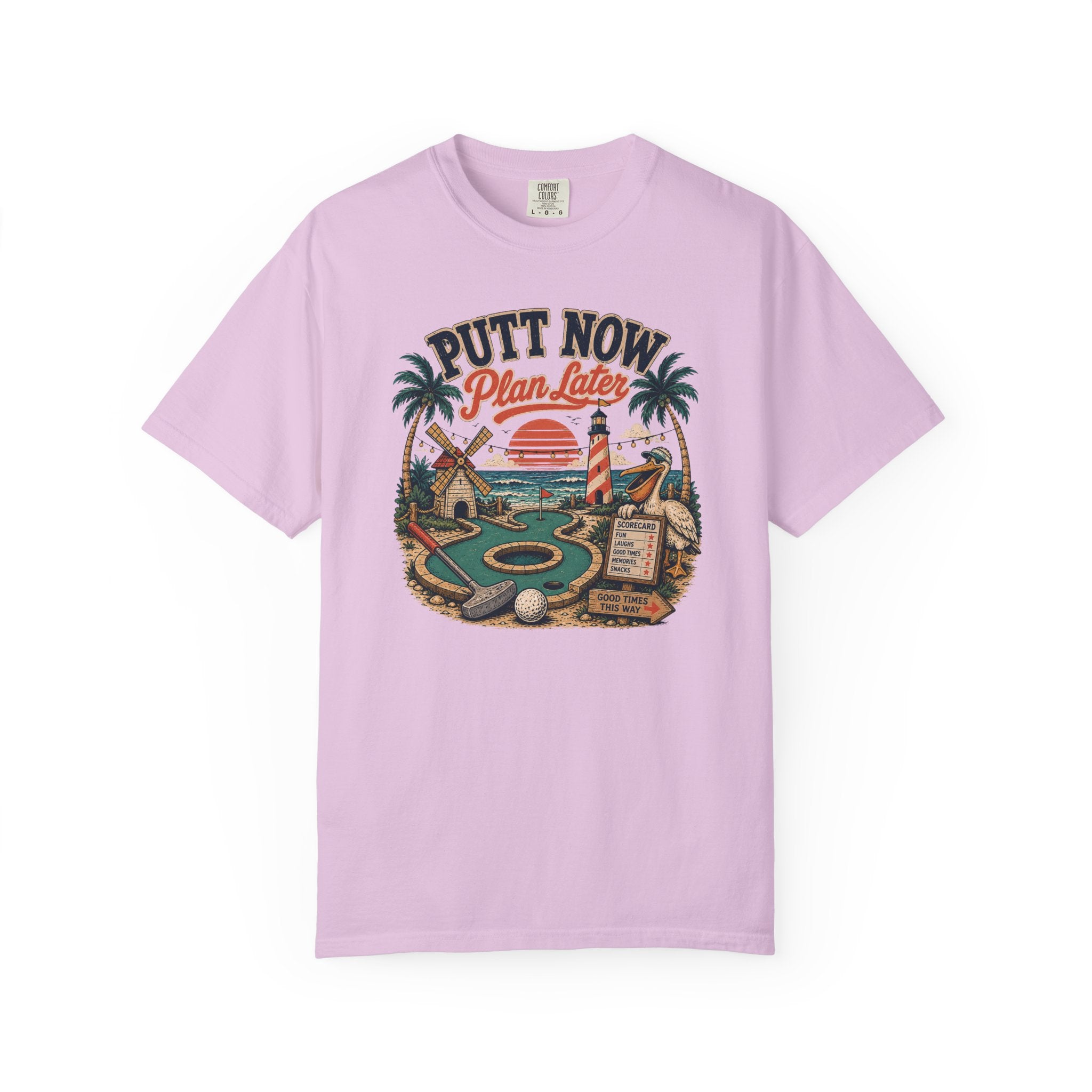 Putt Now Plan Later T-Shirt