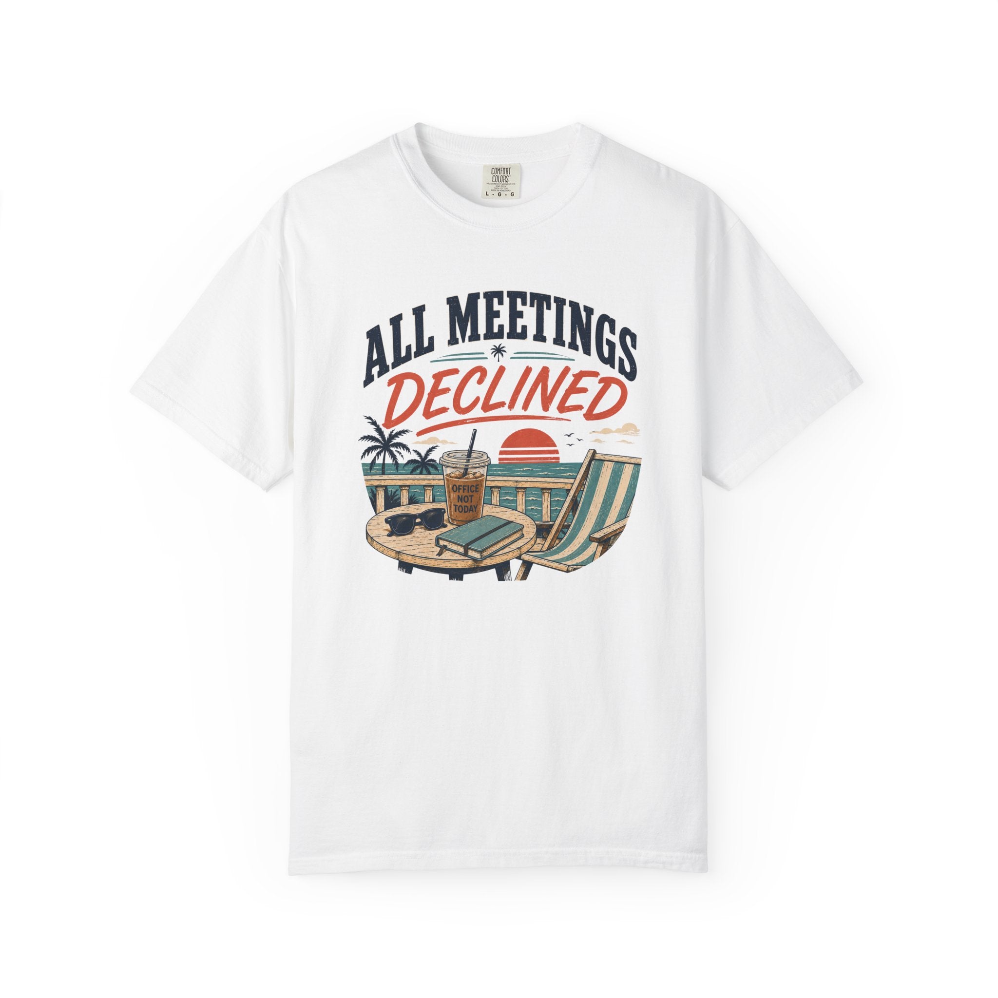 All Meetings Declined Twist T-Shirt