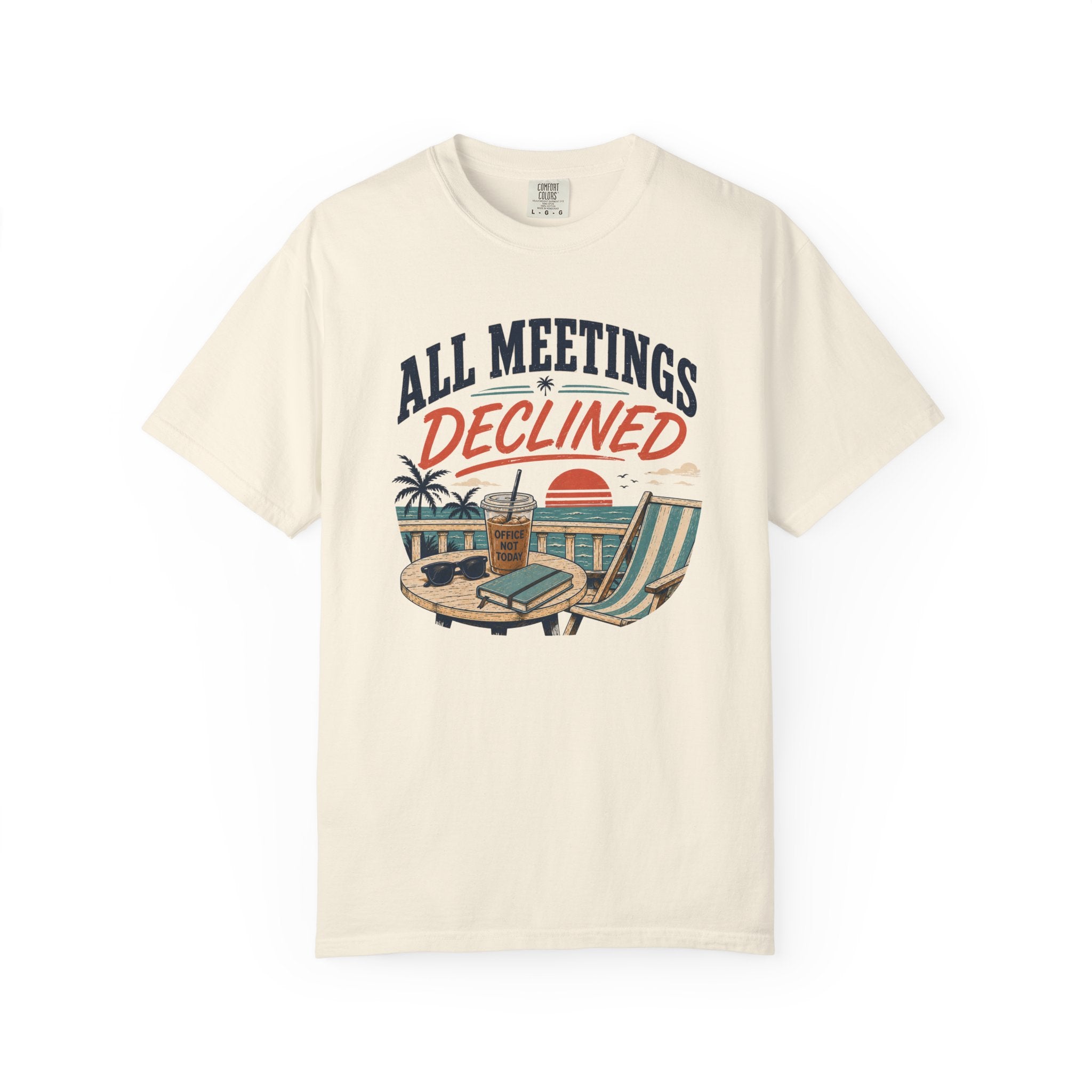 All Meetings Declined Twist T-Shirt