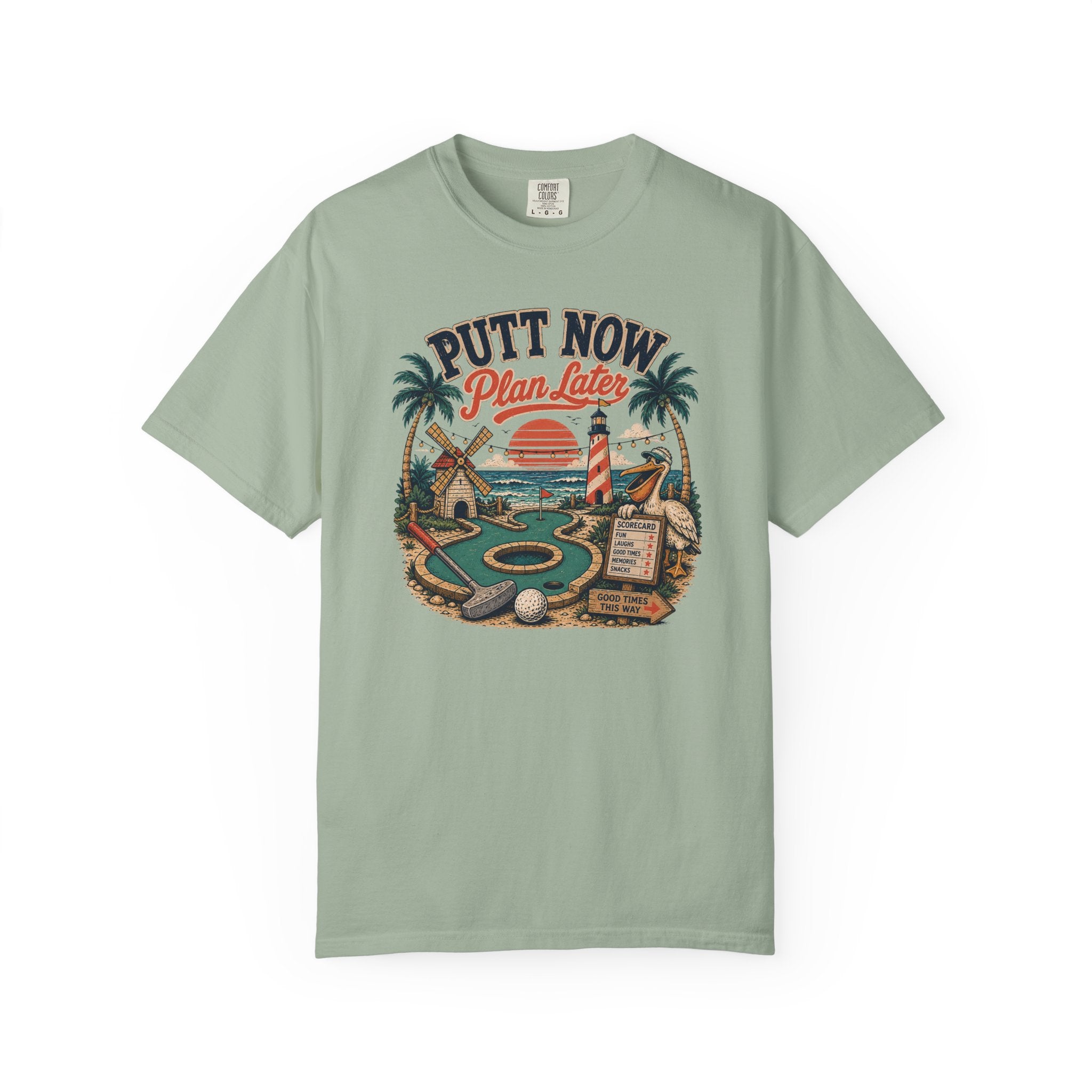 Putt Now Plan Later T-Shirt