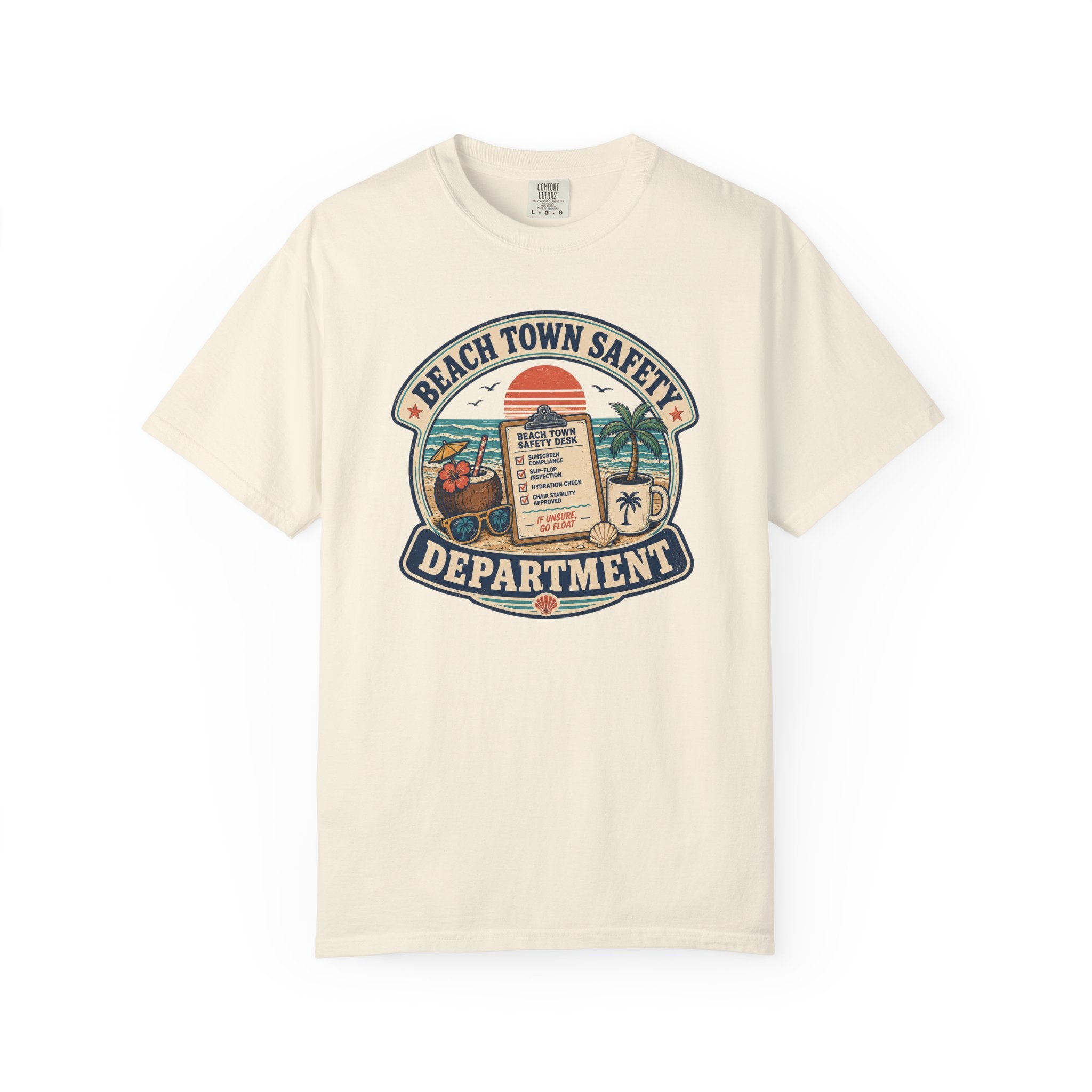 Beach Town Safety  T-Shirt