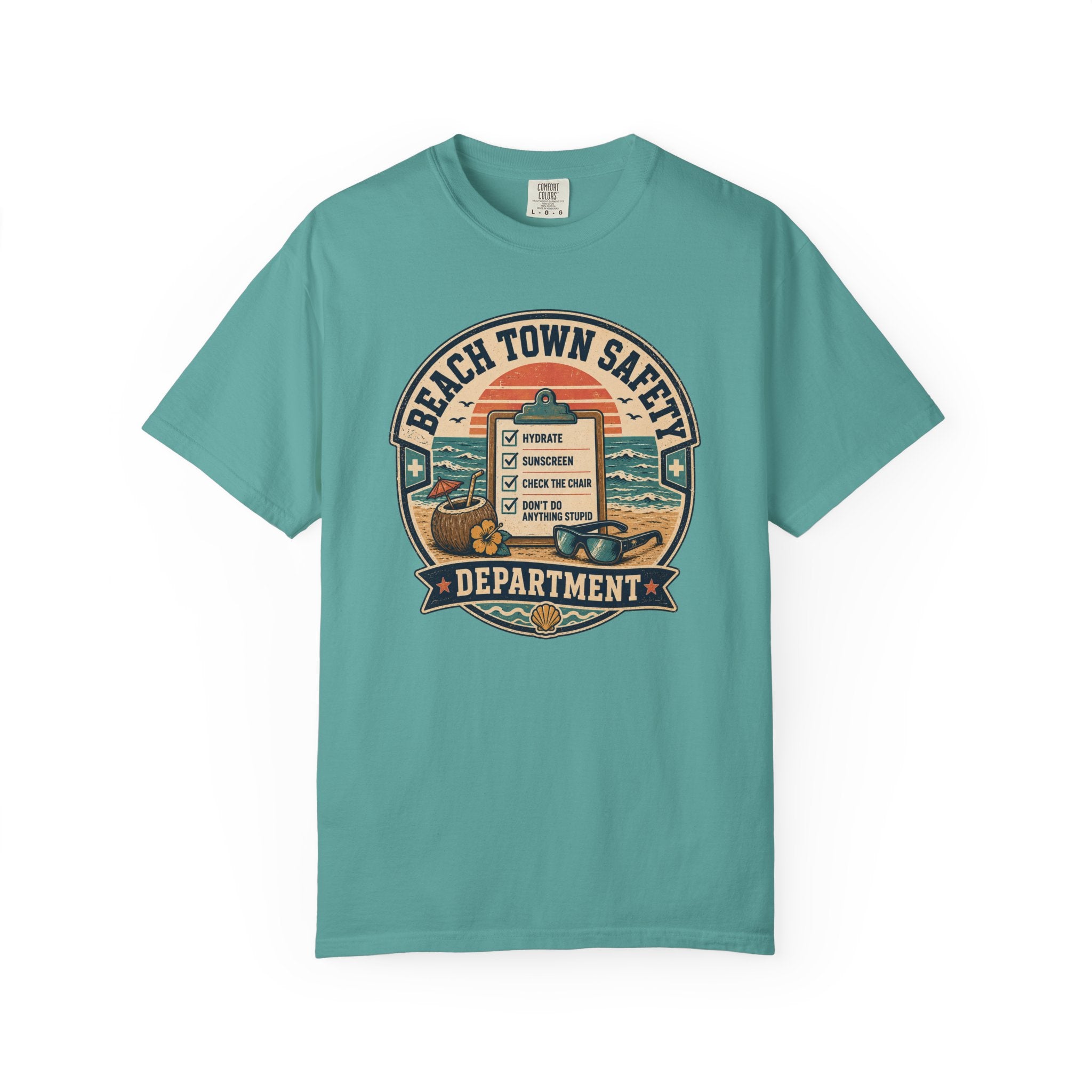 Beach Town Safety Twist T-Shirt