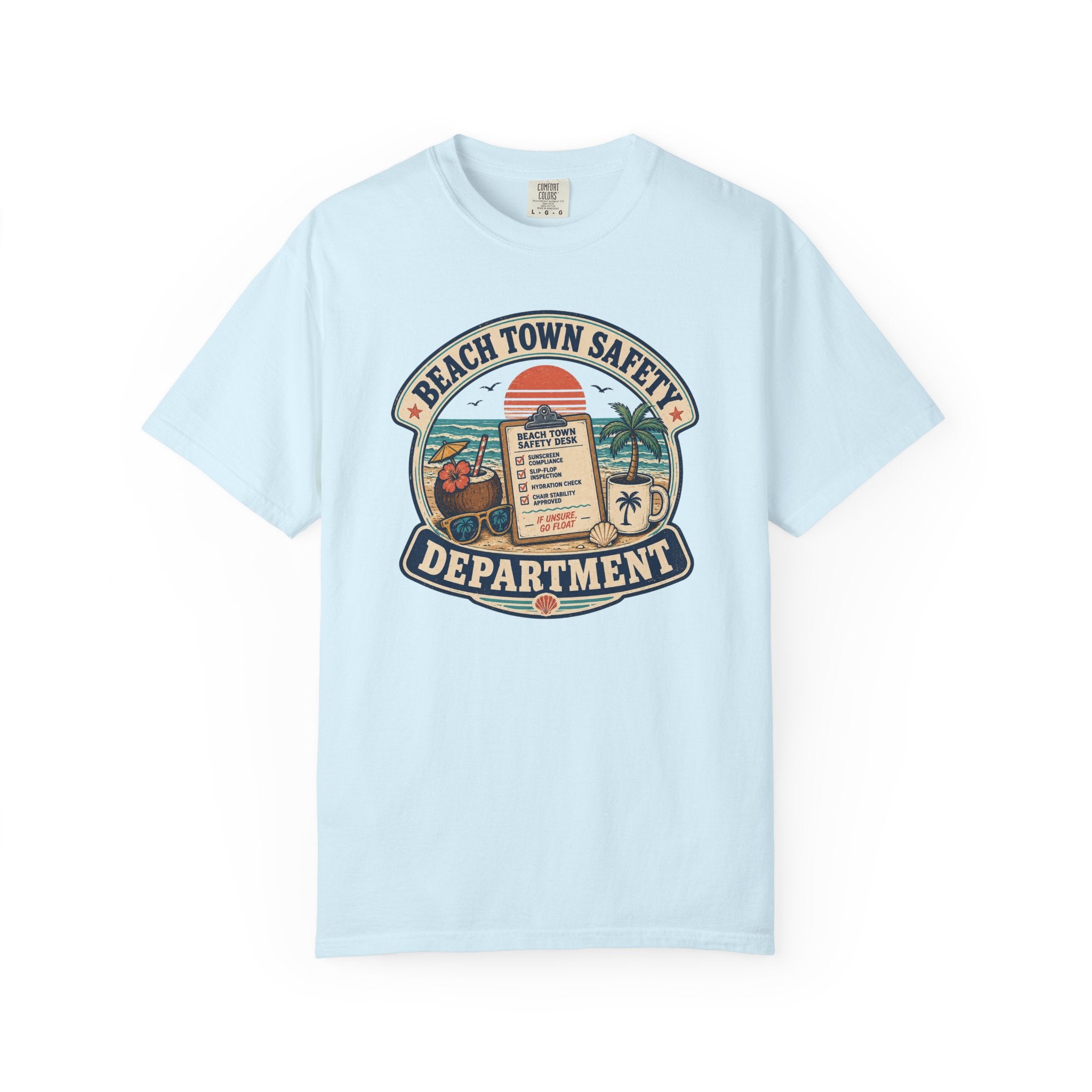 Beach Town Safety  T-Shirt