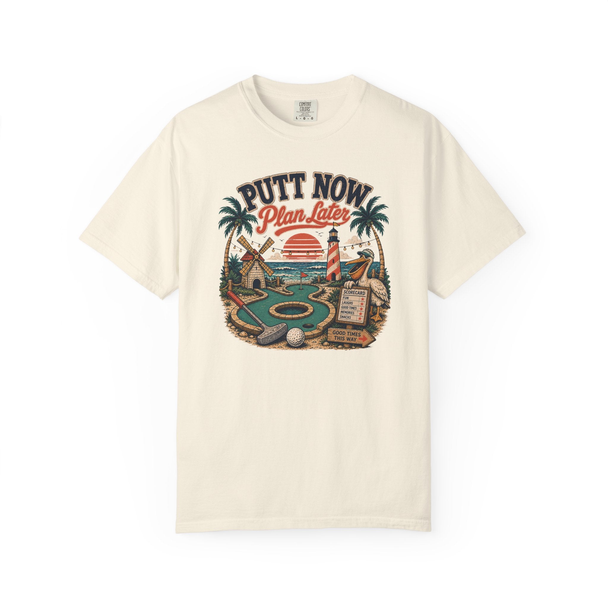 Putt Now Plan Later T-Shirt