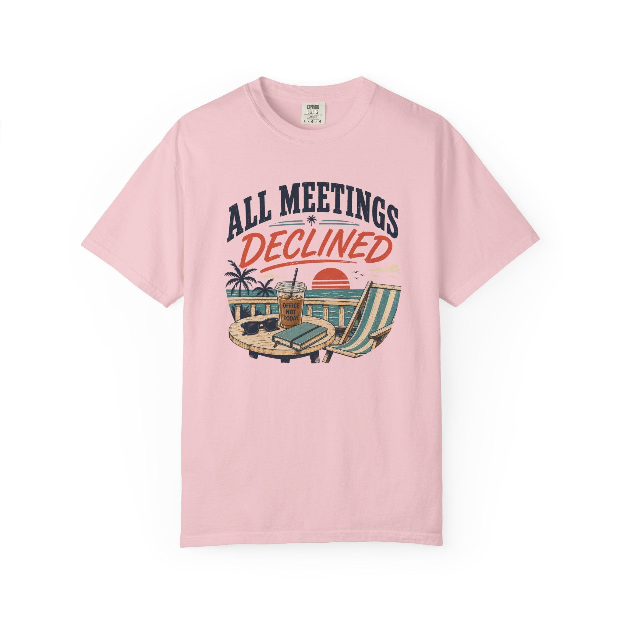 All Meetings Declined Twist T-Shirt