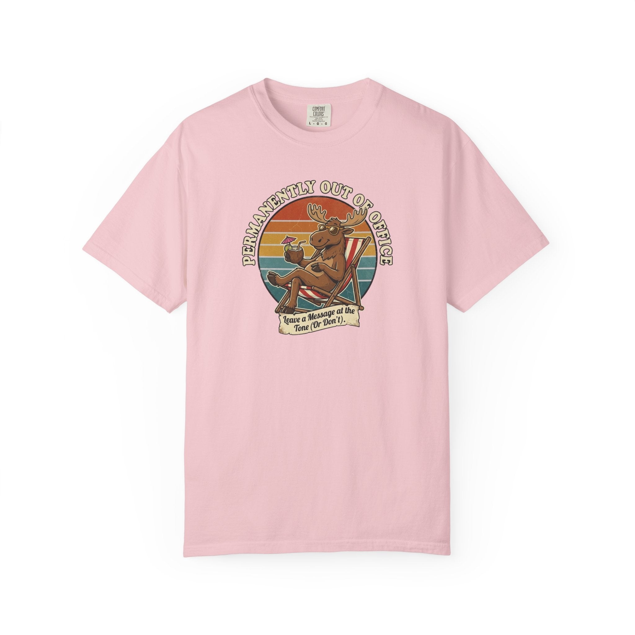 Permanently Out Of Office Moose T-Shirt