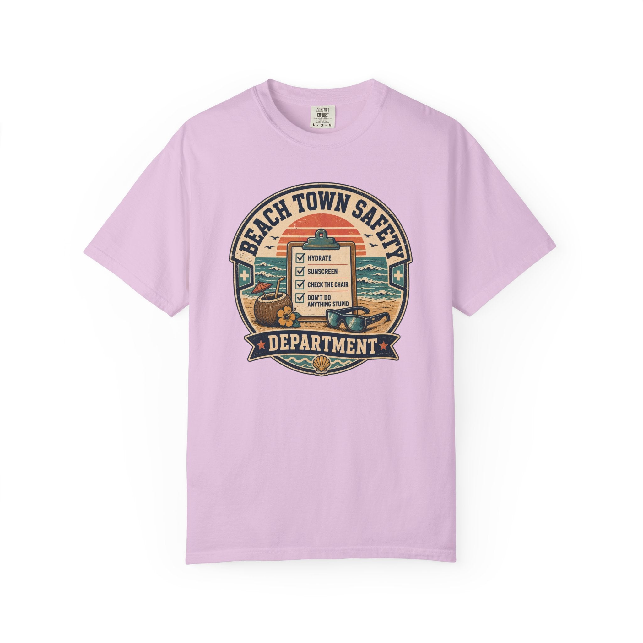 Beach Town Safety Twist T-Shirt