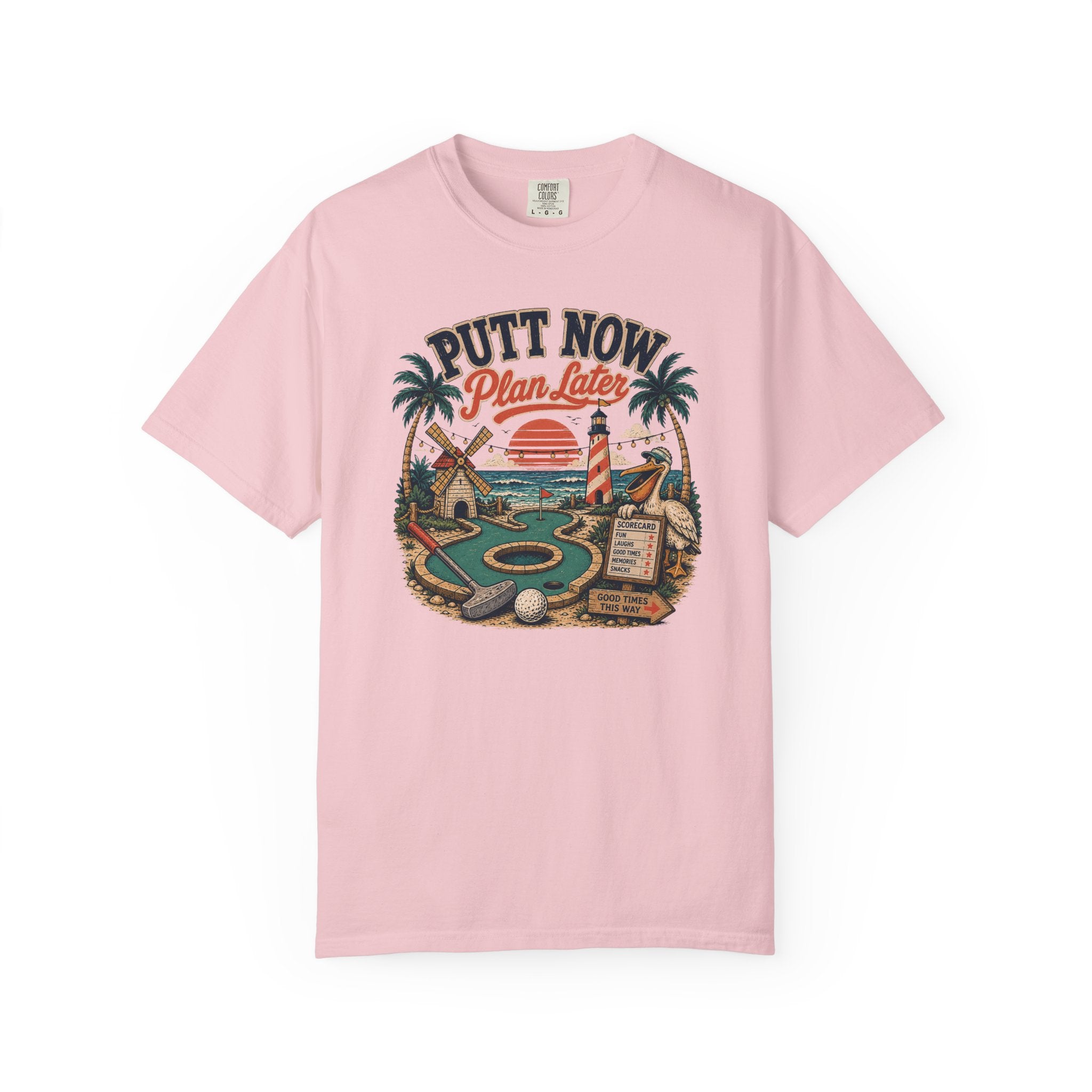 Putt Now Plan Later T-Shirt