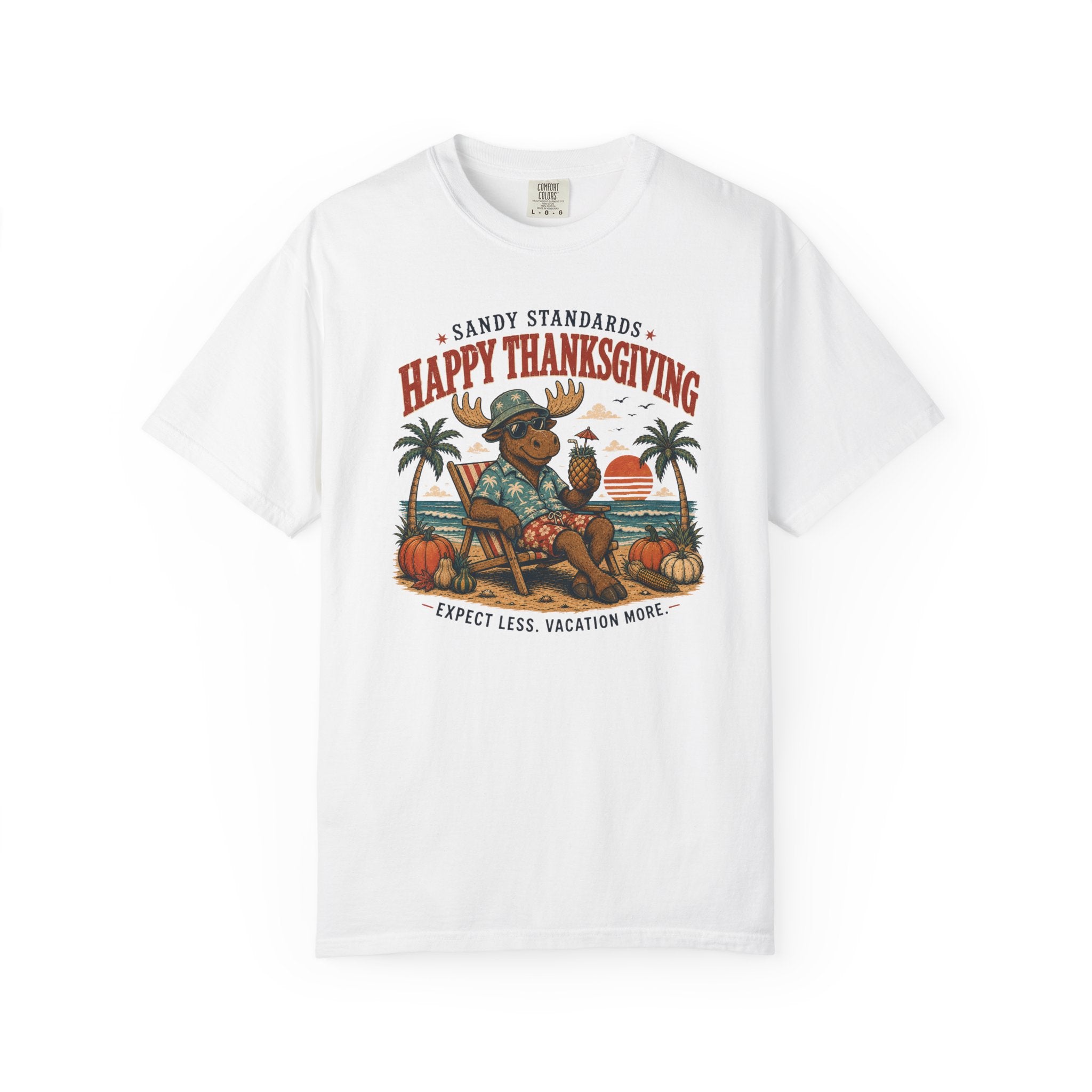 Thanksgiving Moose T-Shirt