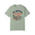 All Meetings Declined Twist T-Shirt