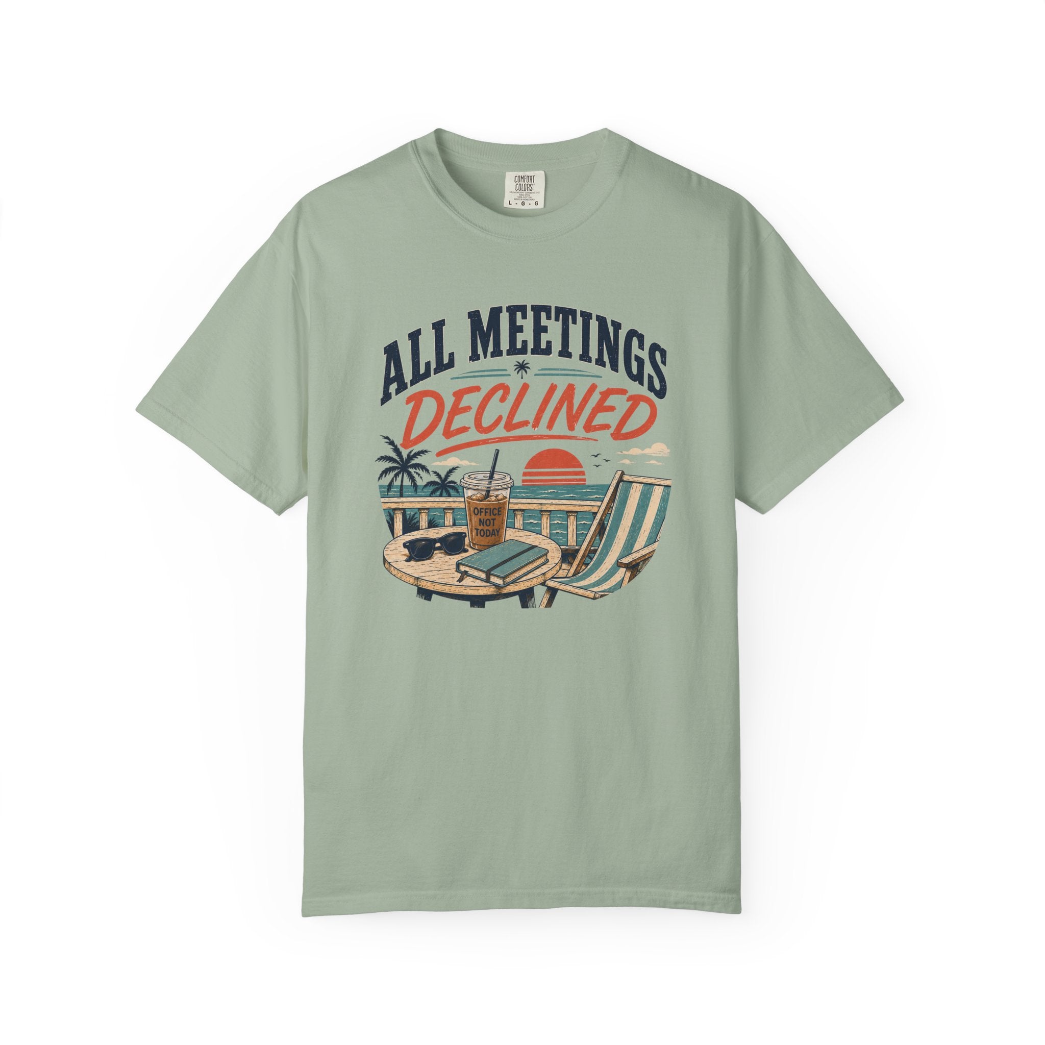 All Meetings Declined Twist T-Shirt