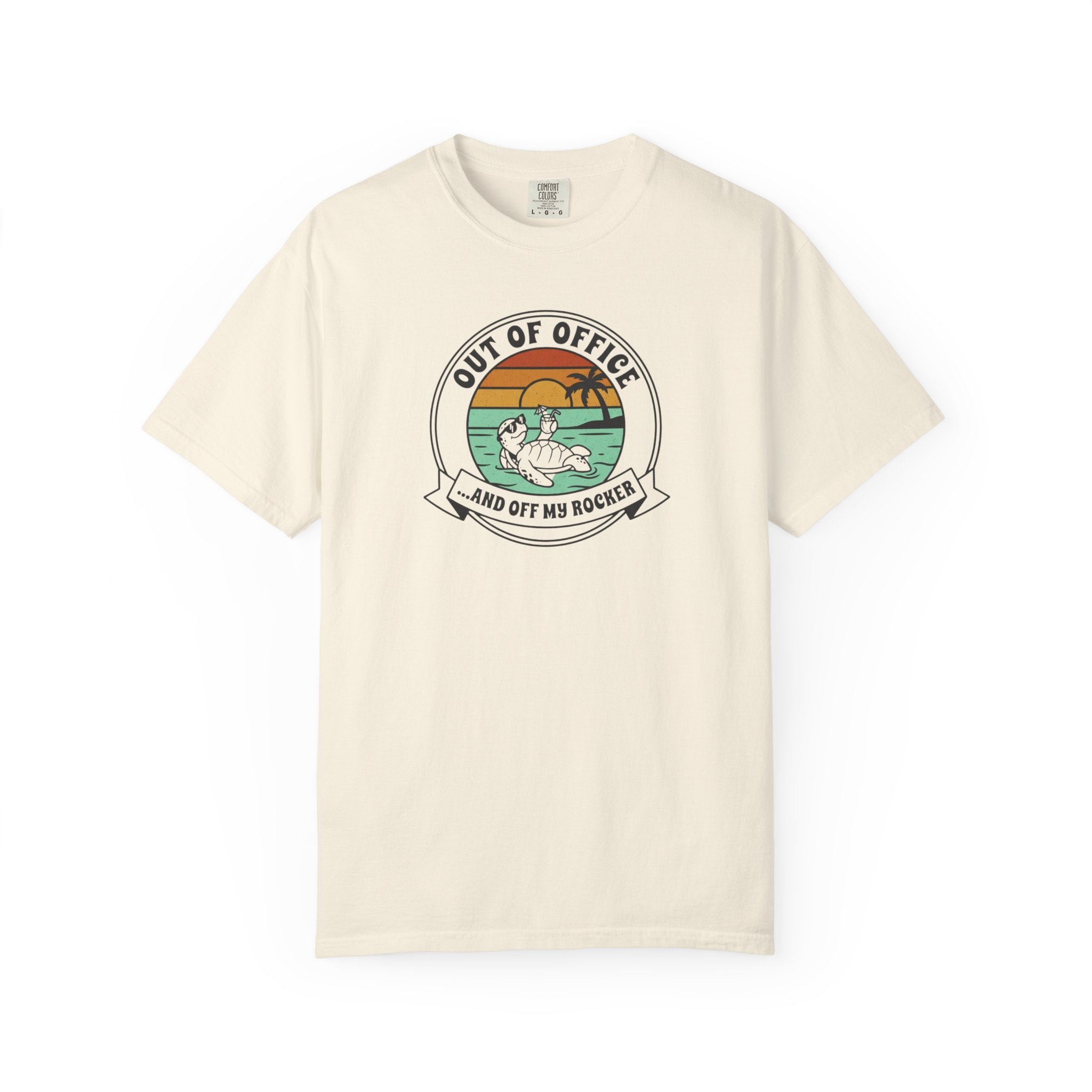 Out Of Office And Off My Rocker Turtle T-Shirt