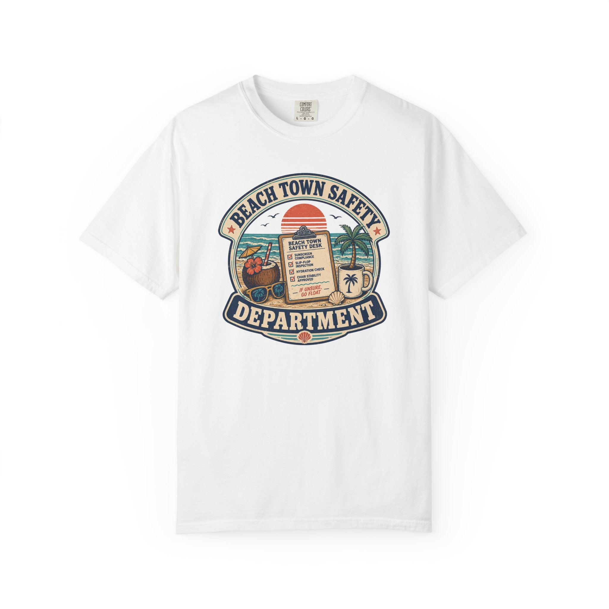 Beach Town Safety  T-Shirt
