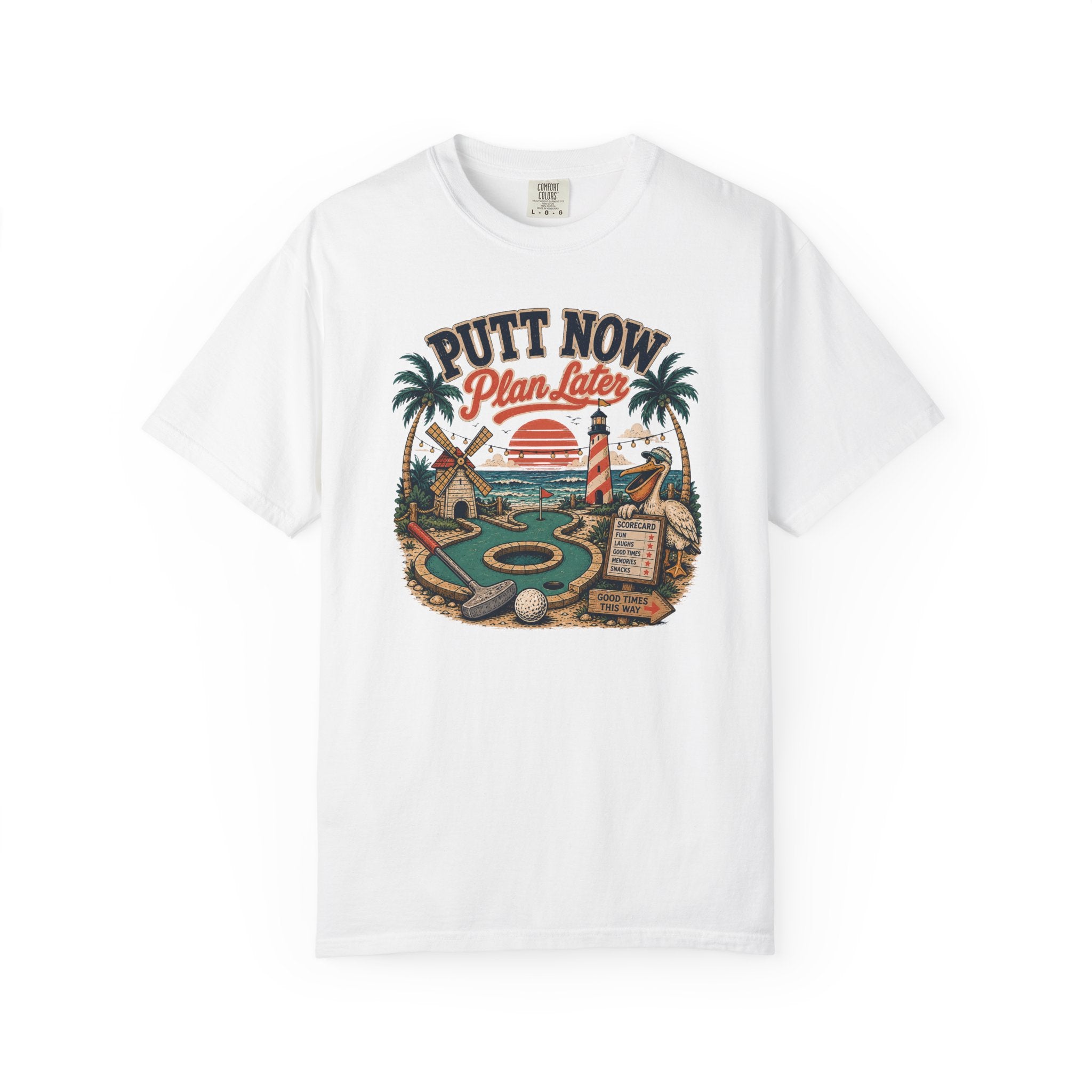 Putt Now Plan Later T-Shirt