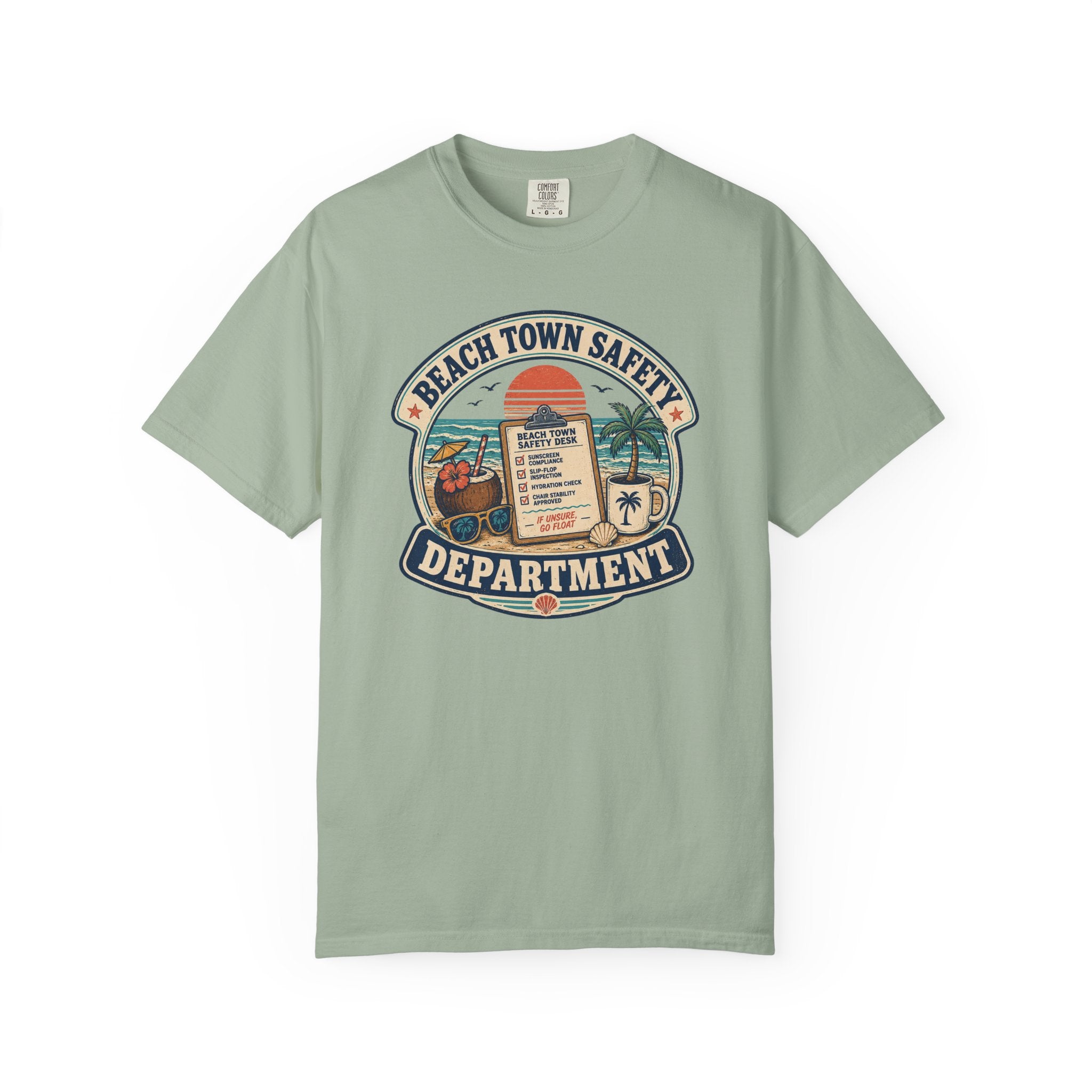 Beach Town Safety  T-Shirt